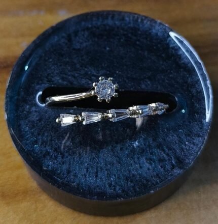 Adjustable Golden Ring | 12