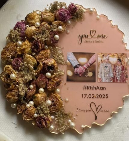 Preserved Resin Photo frame (Customized)